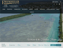 Tablet Screenshot of florida-keys-homes.com